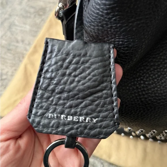 BURBERRY STUDSNEW MEDIUM SUSANNA HOBO BAG - Picture 9 of 14